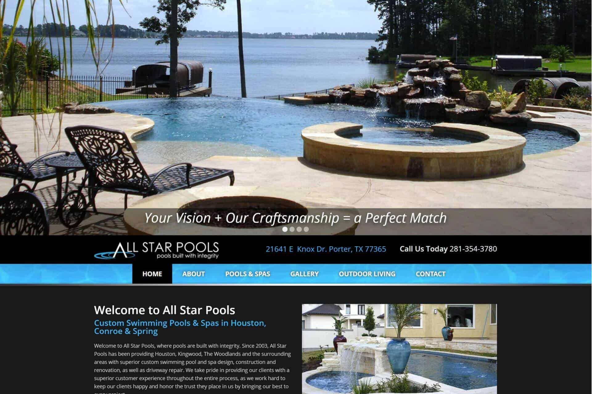 All Star Pools by Dreams 2 Reality Custom Homes