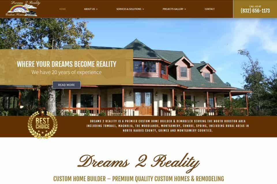 Dreams 2 Reality Custom Homes & Remodeling by Dreams 2 Reality Custom Homes