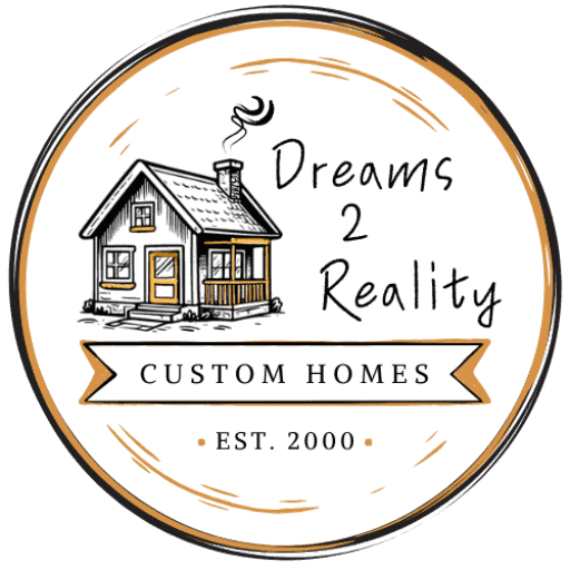Logo for D2R custom home builder